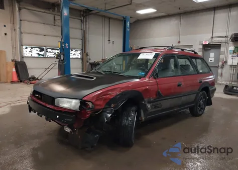 1997 Subaru Legacy Outback/Outback Limited из США, поврежденный, VIN 4S3BG6858V7600755